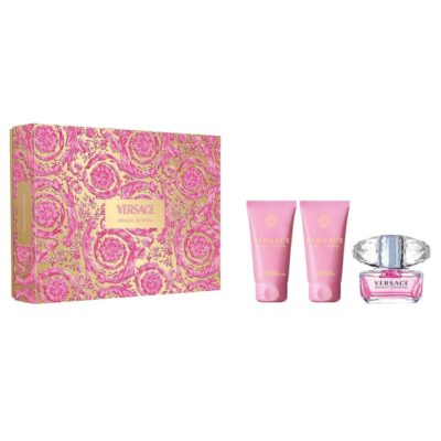 Versace Bright Crystal Set 50ml EDT + 50ml gel za tuširanje + 50ml losion