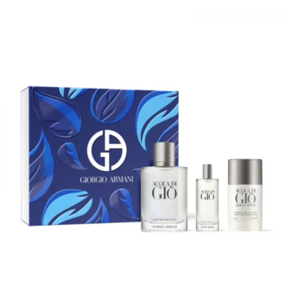 Armani Acqua di Gio Set 100ml EDT + 15ml EDT + 75ml deo stick