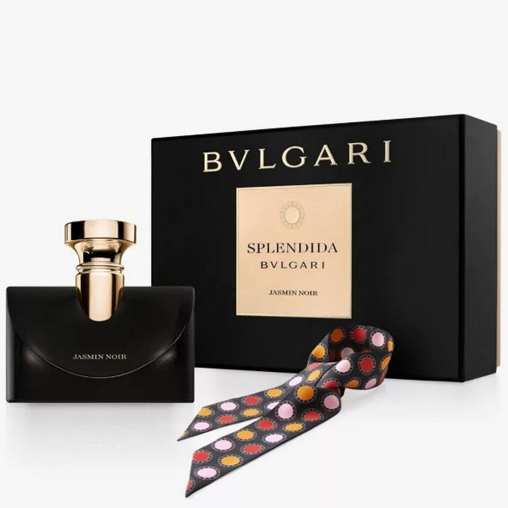 Bvlgari Jasmin Noir Set 100ml EDP + Silk bandeau