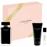 Narciso Rodriguez For Her Set 100ml EDT + 10ml EDT + 75ml Body Lotion