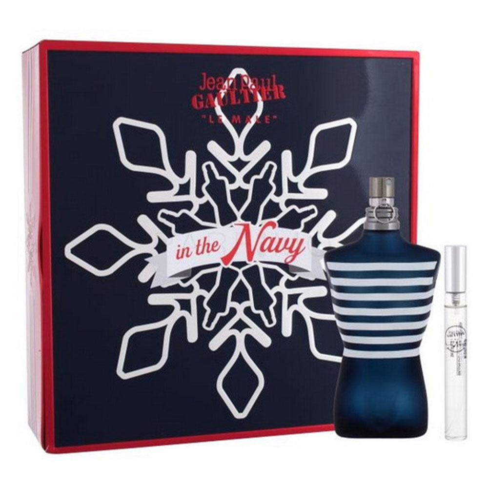 Jean Paul Gaultier Le Male In The Navy Set 125ml EDT + 10ml EDT