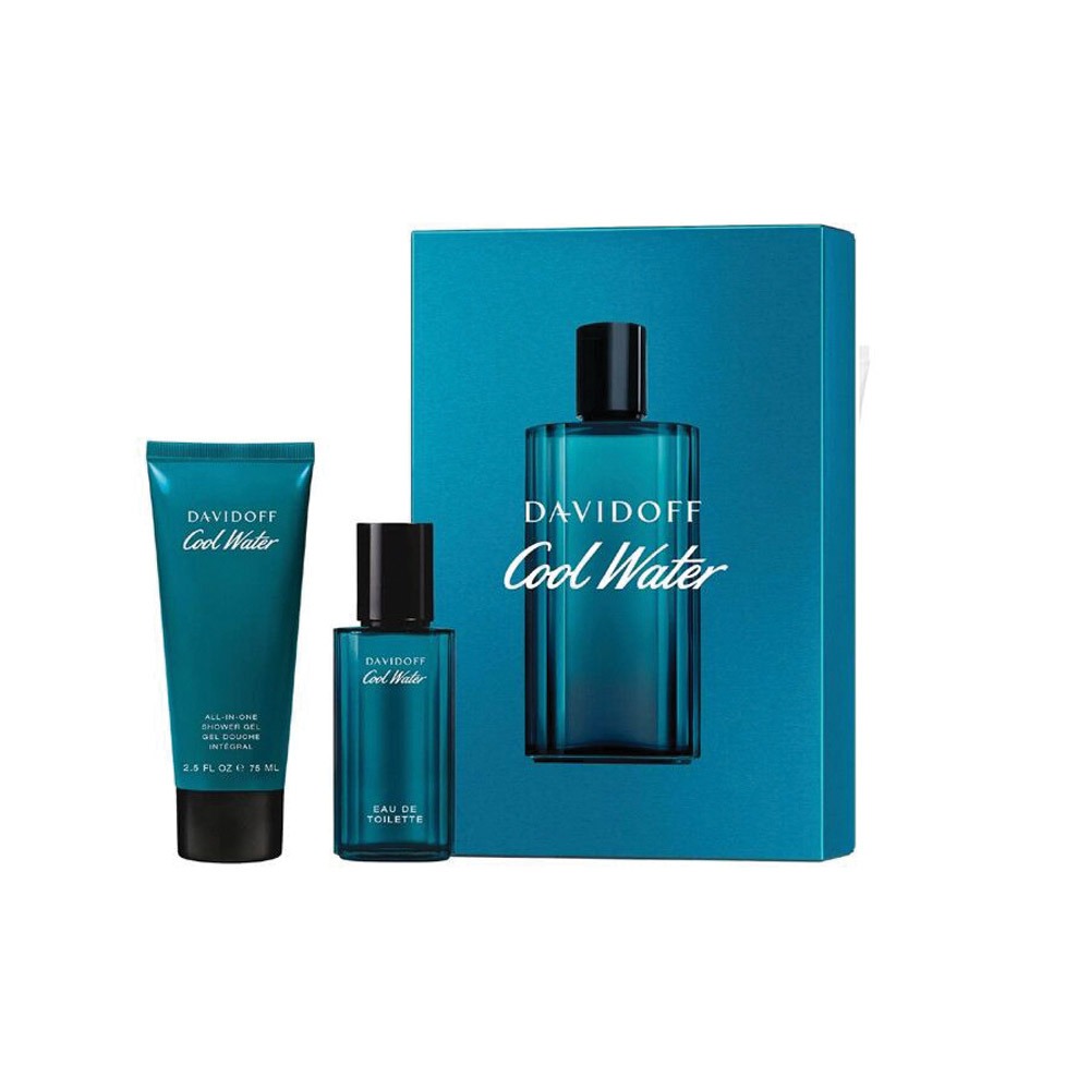 Davidoff Cool Water Man Set 40 ml edt + 75 ml gel za tusiranje