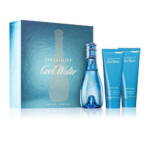 Davidoff Cool Water Women Set 100ml EDT + 75ml Body Lotion + 75ml Shower Gel