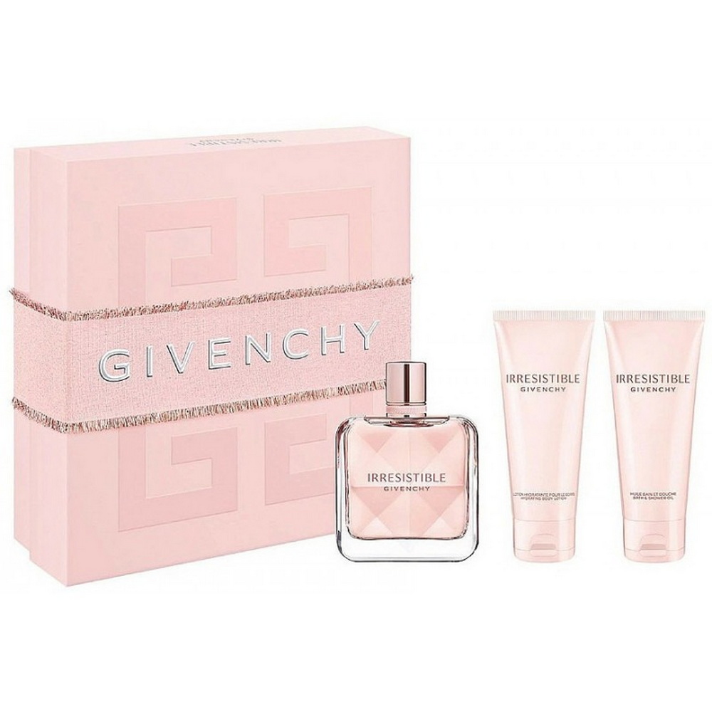 Givenchy Irresistible Set 80ml EDP + 75ml Parfemski losion + 75ml Ulje za tusiranje