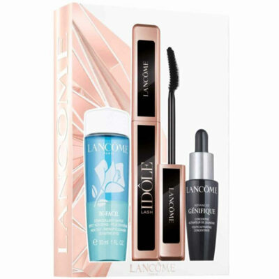 Lancome Idole Mascara set ( mascara 8 ml + BI-FACIAL cleanser 30 ml + Youth activating concentrate 10 ml)