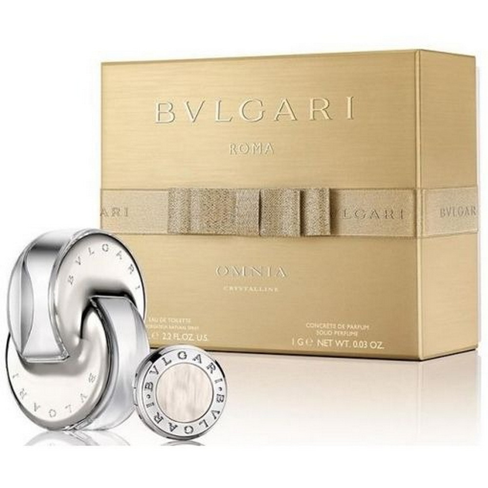 Bvlgari Omnia Crystalline Set 65 ml edt + 1 g creme parfum