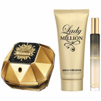 Rabanne Lady Million Fabulous Set 80 ml edp + 10 ml edp + 100 ml losion