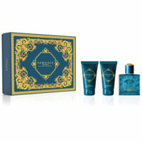Versace Eros Muski set 50 ml edt + 50 ml gel za tusiranje + 50 ml aftershave balzam