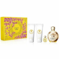 Versace Eros Pour Femme Set 100 ml edp + 5 ml edp + 100 ml losion + 100 ml gel za tusiranje