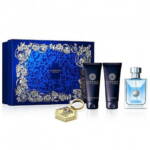 Versace Pour Homme Set 100 ml edt + 2x 100 ml aftershave balzam + Versace privjesak