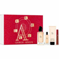 Armani Si 100 ml edp + 15 ml edp + 75 ml losion + lipstick