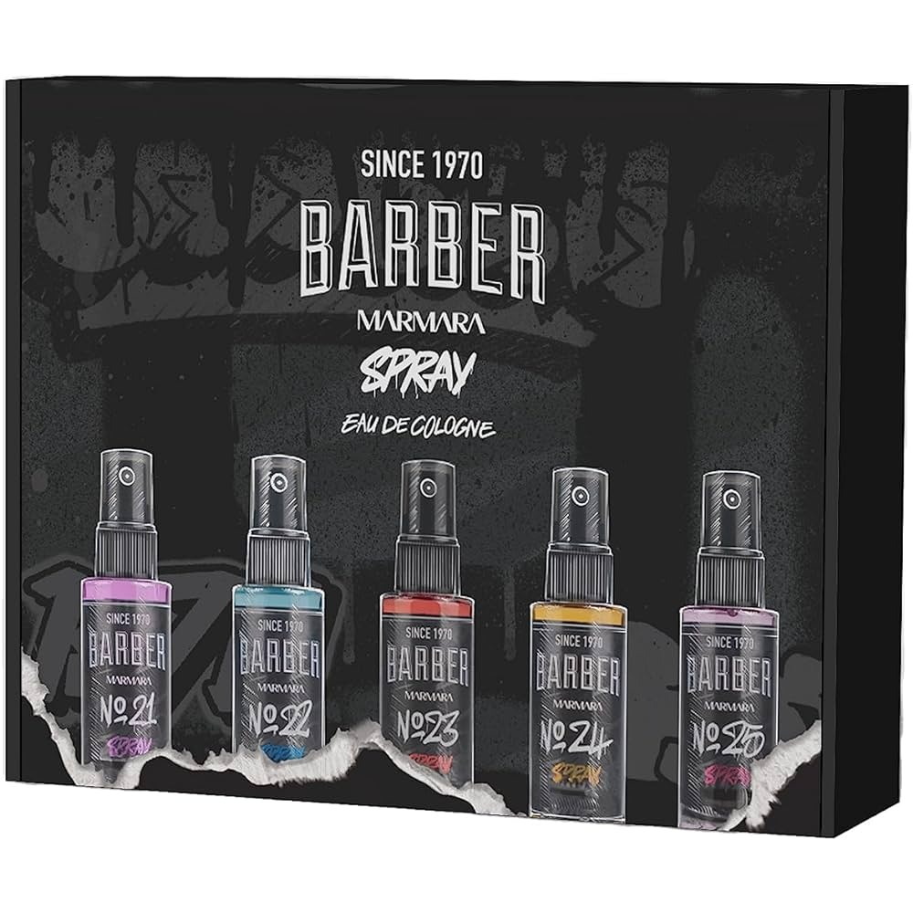 Marmara Barber Graffiti Cologne Set 5×50 ml