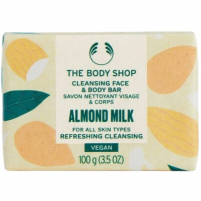 The Body Shop Cleansing Face & Body Bar Almond Milk 100 g
