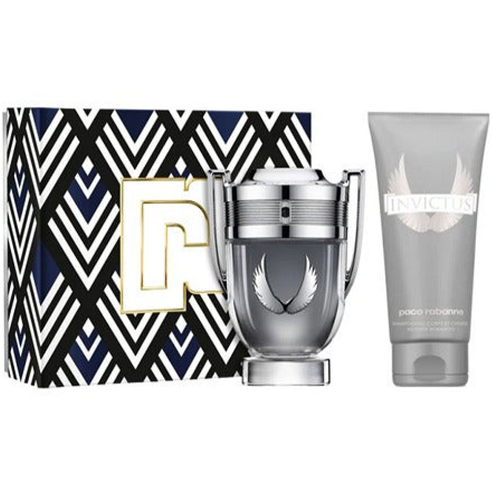 Paco Rabanne Invictus Platinum Set 50 ml edt + 100 ml gel za tusiranje