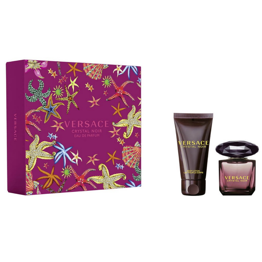 Versace Crystal Noir Set 30 ml edp + 50 ml losion za tijelo