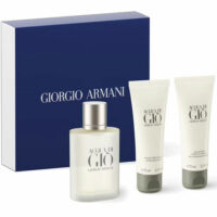Giorgio Armani Acqua di Gio set 50 ml edt + 75 ml aftershave balm + 75 ml shower gel