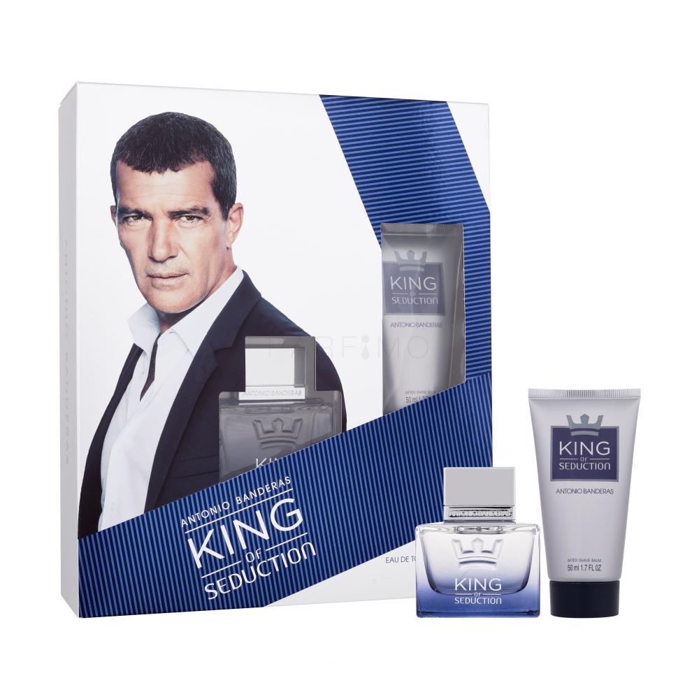 Antonio Banderas King of Seduction Set 50 ml edt + 50 ml aftershave balm