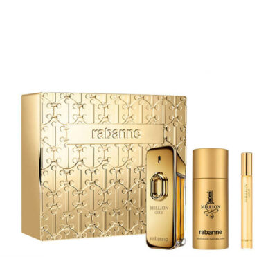 Rabanne Million Gold For Him edp 100 ml + 150 ml deo spray + 10 ml edp