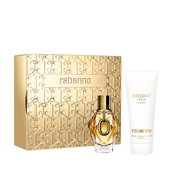 Rabanne Million Gold For Her edp 50 ml + body lotion 75 ml