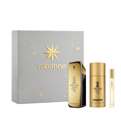 Rabanne Million Gold For Him edp 100 ml + 150 ml deo spray + 10 ml edp