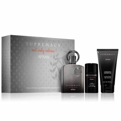 Afnan Supremacy Not Only Intense Set 100 edp + shower gel + aftreshave balm