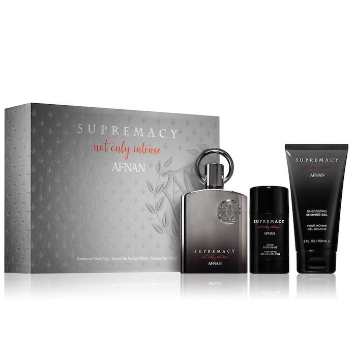 Afnan Supremacy Not Only Intense Set 100 edp + shower gel + aftreshave balm