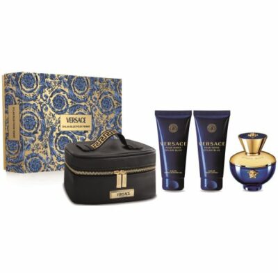 Versace Dylan Blue Pour Femme 100 ml edp + 100 ml losion + 100 ml gel za tuširanje + neseser