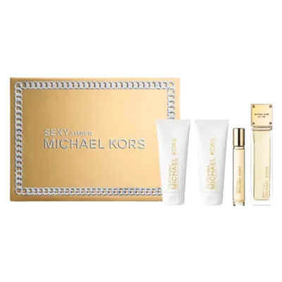 Michael Kors Sexy Amber Set 100 ml edp + 100 ml gel za tuširanje + 100 ml losion