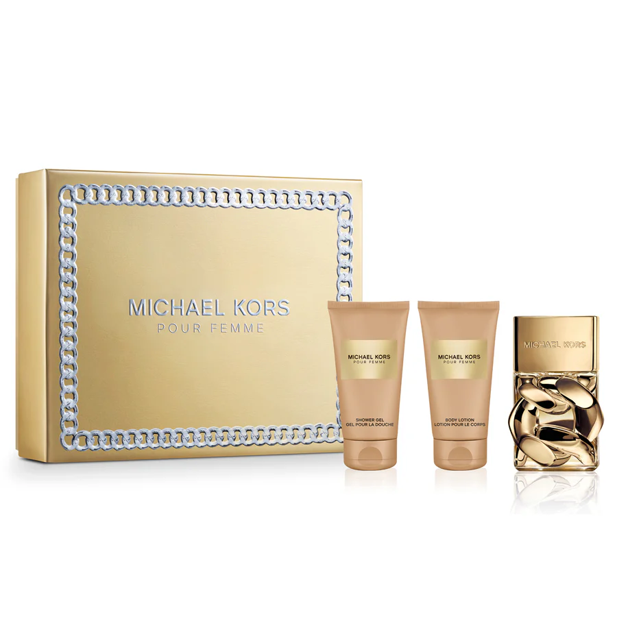 Michael Kors Pour Femme Set 50 ml edp + 50 ml gel za tuširanje + 50 ml losion