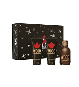 Dsquared2 Wood Homme 100 ml edt + 100 ml gel za tuširanje + 100 ml aftershave