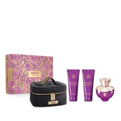 Versace Dylan Purple Set 100 ml edp + 100 ml losion + 100 ml gel za tuširanje + neseser