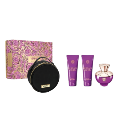Versace Dylan Purple Set 100 ml edp + 100 ml losion + 100 ml gel za tuširanje + neseser