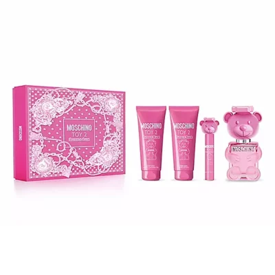 Moschino Bubble Gum Set 100 ml edt + 100 ml gel za tuširanje + 100 ml losion + 10 ml edt