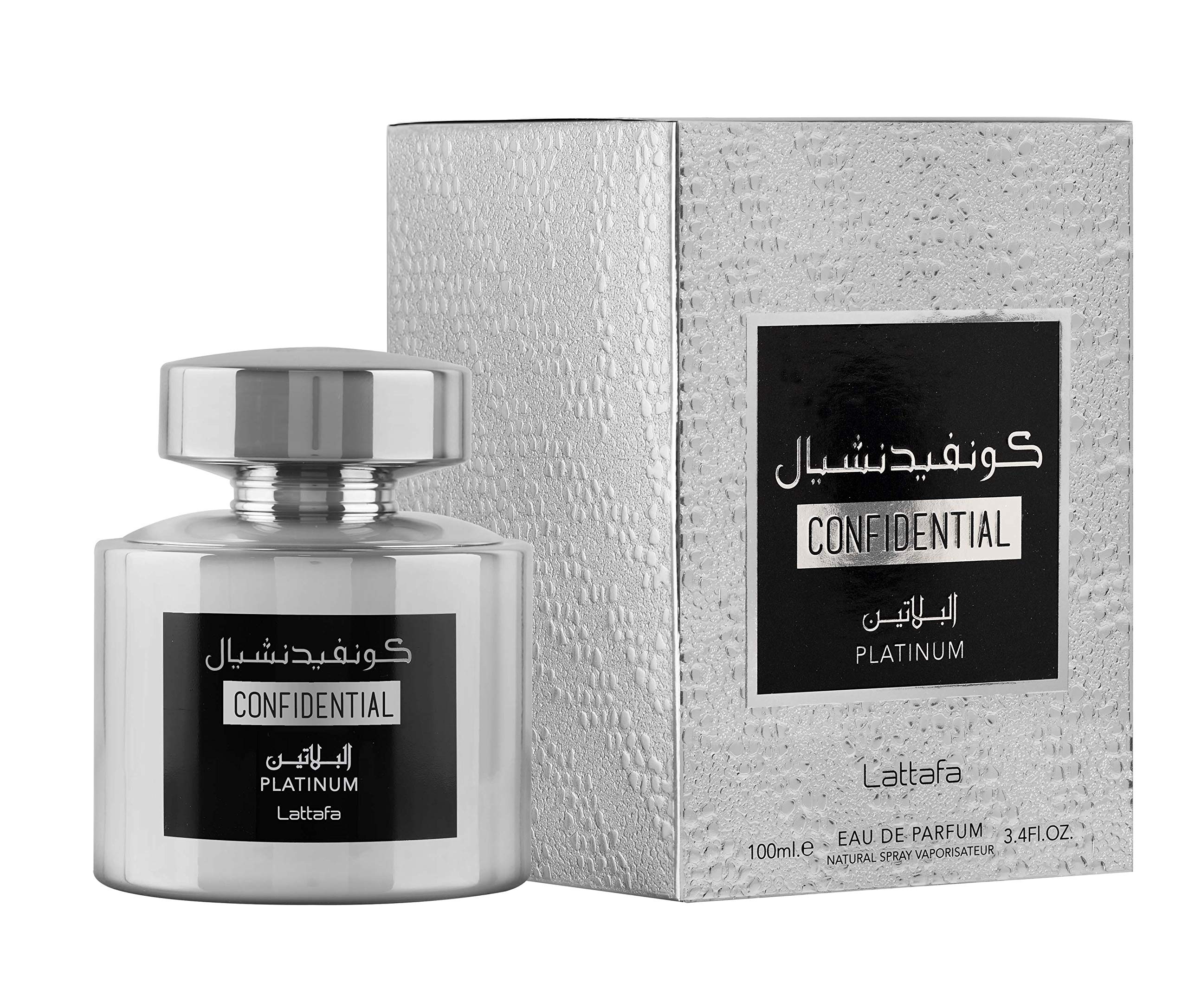 Lattafa Confidental Platinum edp 100 ml