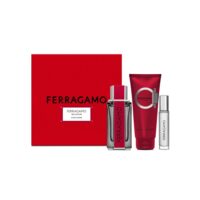 Salvatore Ferragamo Red Leather Set 100 ml edt + 10 ml edt + 100 ml shower gel