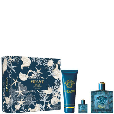 Versace Eros Parfum Set 100 ml parfum + 150 ml shower gel + 5 ml parfum