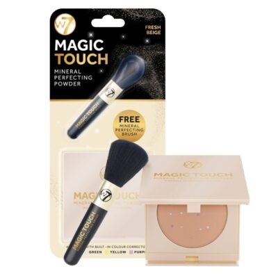 W7 Magic Touch – Mineral Face Powder 10g + Face Brush