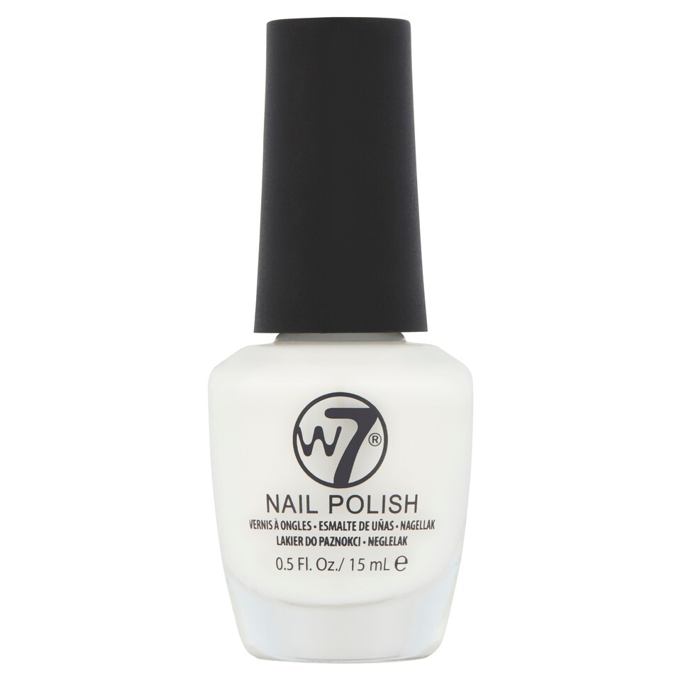 W7 Nail Polish 34 White