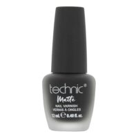 Technic Matte Nail Varnish – Matte Black