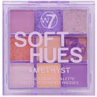 W7 SOFT HUES Pressed Pigment Palette – Amethyst