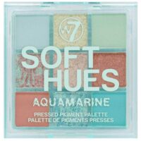 W7 SOFT HUES Pressed Pigment Palette – Aquamarine