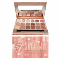 W7 Socialite Multi-Textured Pressed Pigment Palette – paleta sjena