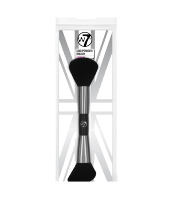 W7 Duo četkica za kompaktni puder i puder u prahu