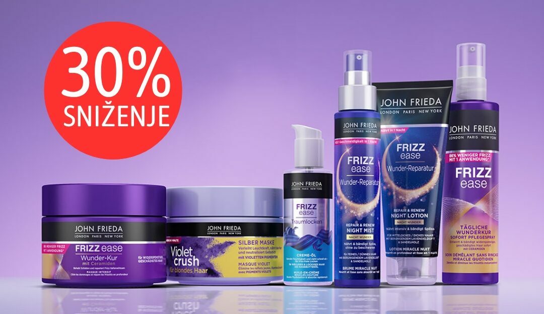 john frieda sniženje MiST parfumerija