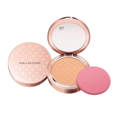 Naj Oleari Silk feel Wet and Dry kompatni puder 02 Peach