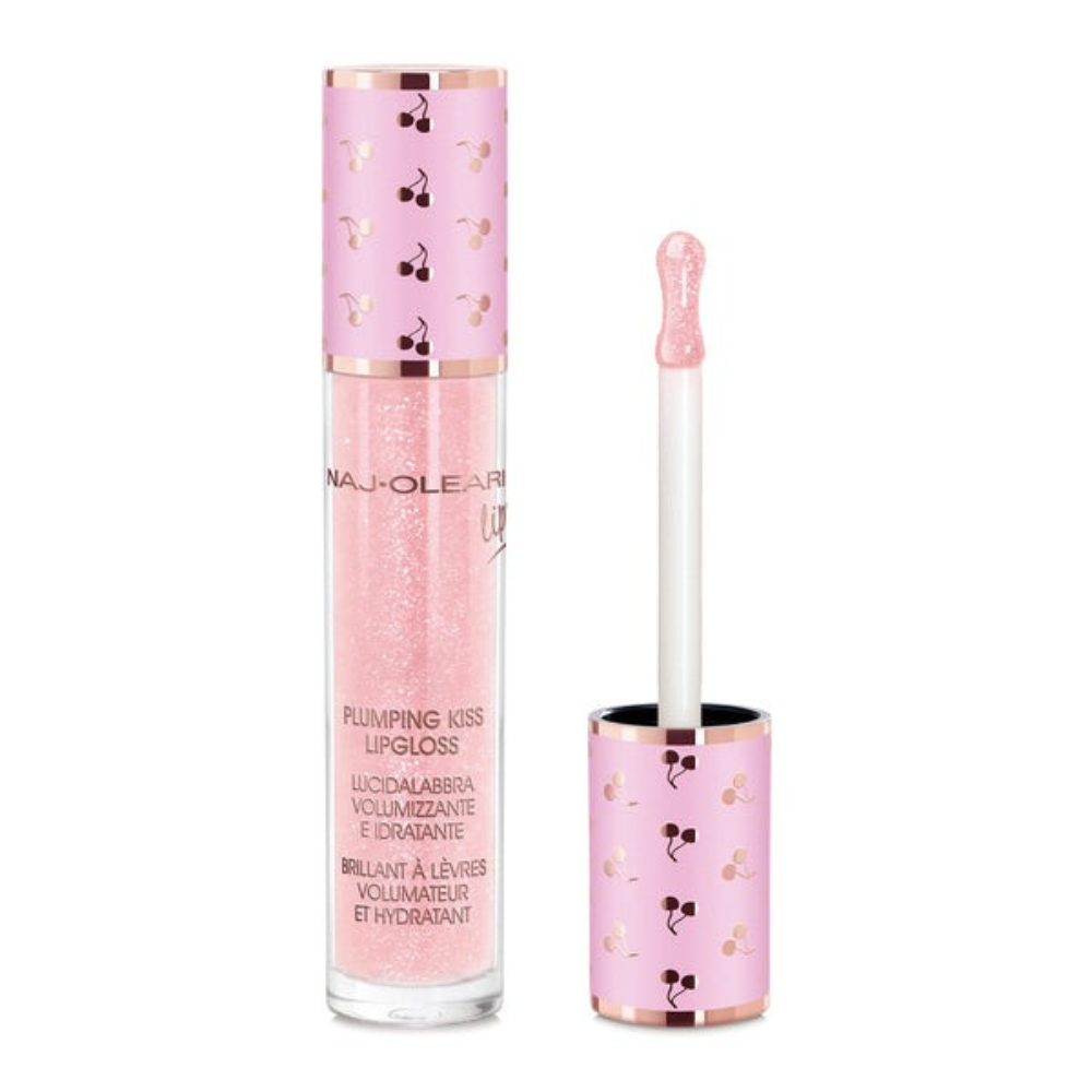 Naj Oleari Plumping Kiss Lipgloss 02 Cotton candy pink