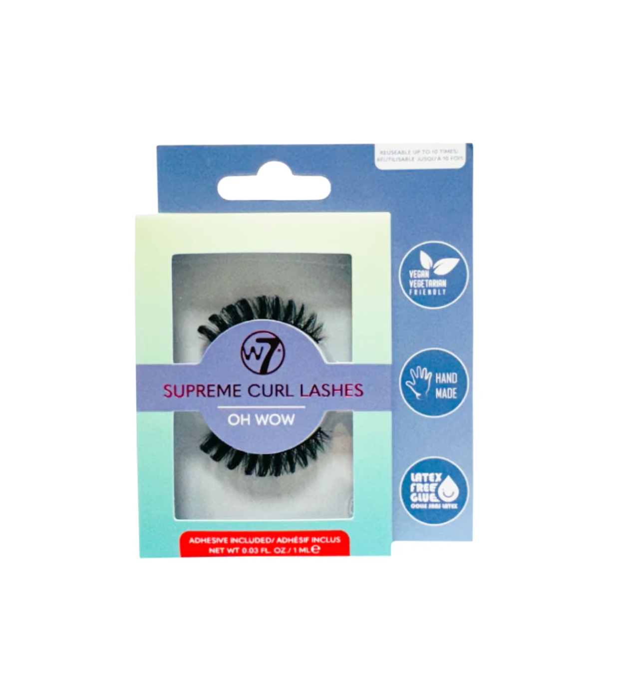 W7 Supreme Curl Lashes – Oh Wow – trepavice
