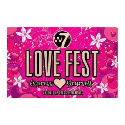 W7 Love Fest Paleta sjena za oči