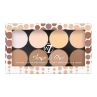 W7 Shape and Glow – paleta kontura i highlightera