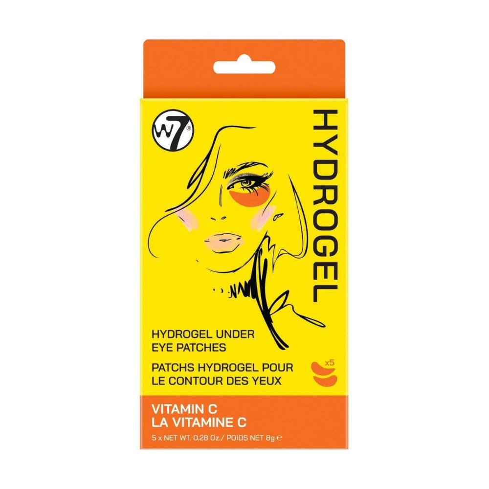 W7 Hydrogel Under Eye Patches – Vitamin C – maska za podočnjake